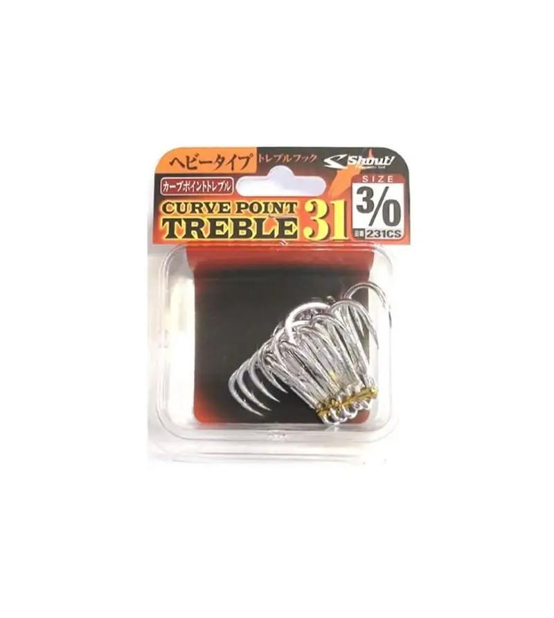 TREBLE HOOK SHOUT 231cs TREBLE TREBLE HOOK SHOUT 231cs TREBLE
