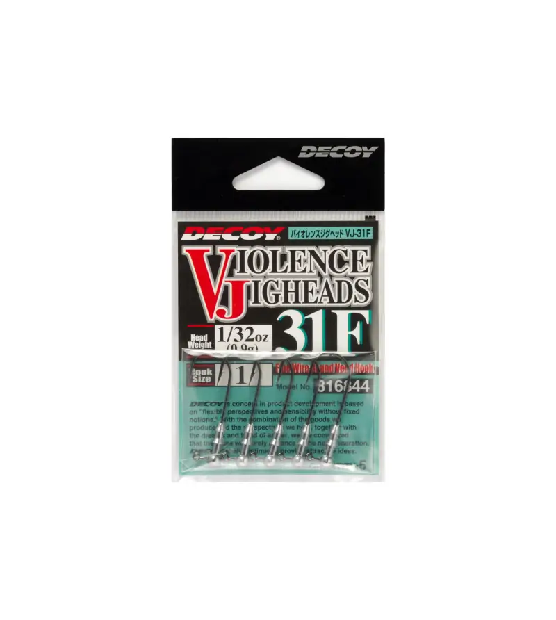 DECOY VJ-31F VIOLENCE JIGHEAD Decoy DECOY VJ-31F VIOLENCE JIGHEAD Decoy