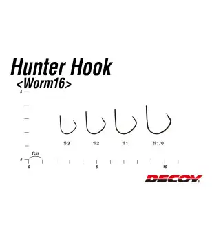 DECOY WORM 16 HUNTER HOOK Decoy