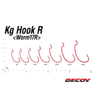 DECOY WORM 17R KG HOOK Decoy