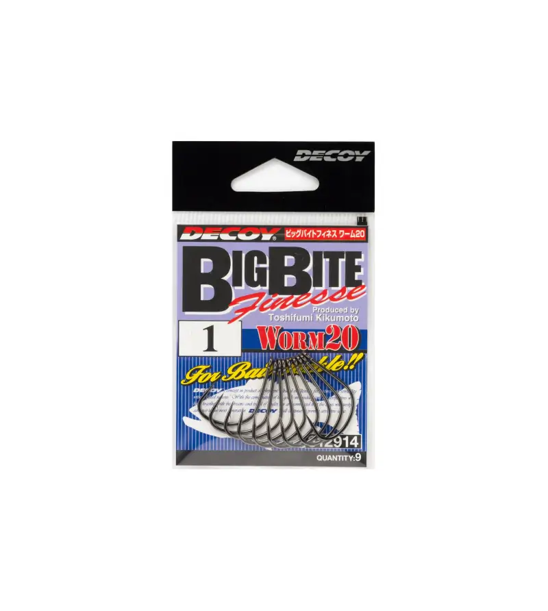 DECOY WORM 20 BIG BITE FINESSE Decoy DECOY WORM 20 BIG BITE FINESSE Decoy