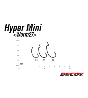 DECOY WORM 27 HYPER MINI Decoy