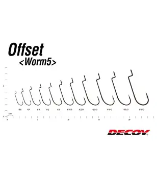 DECOY WORM 5 OFFSET DECOY WORM 5 OFFSET