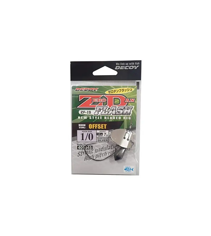 DECOY WORM ZF-1S ZERO-DAN FLASH OFFSET Decoy