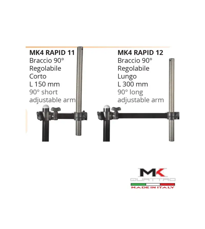 MK4 RAPID Braccio 90° Regolabile MK Quattro MK4 RAPID Braccio 90° Regolabile MK Quattro