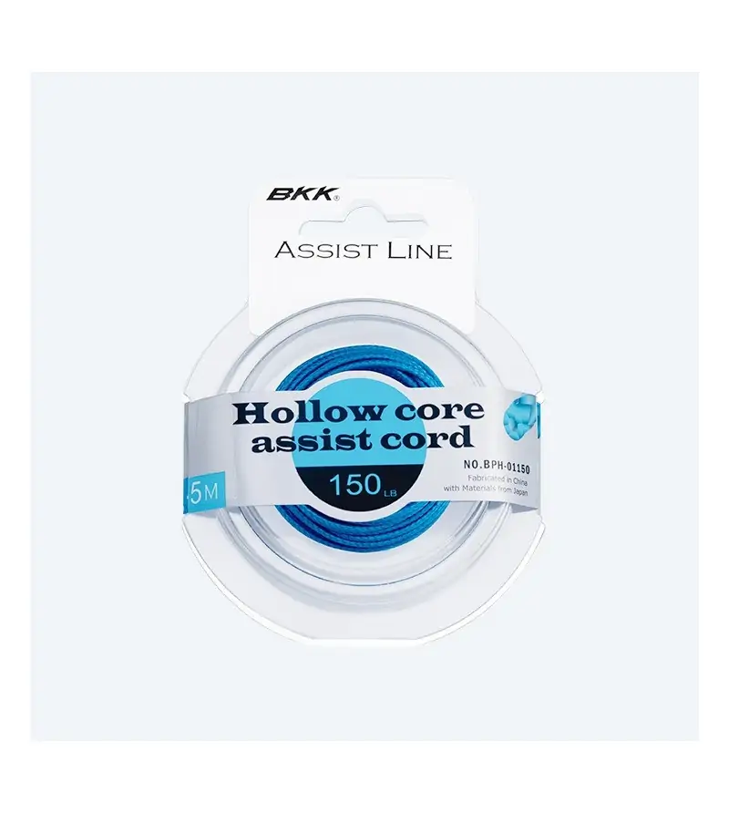 BKK HOLLOW CORE ASSIST CORD BKK HOLLOW CORE ASSIST CORD