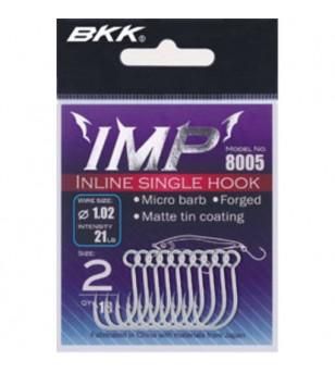 BKK INLINE Single Hook 8005