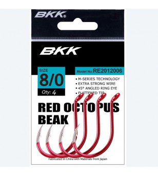 BKK RED OCTOPUS BEAK 50 PCS