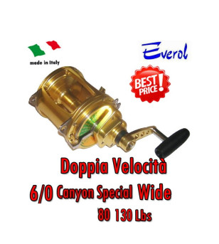 EVEROL DOPPIA VELOCITA' 6/0 Canyon Special Wide - 80/130 Lbs
