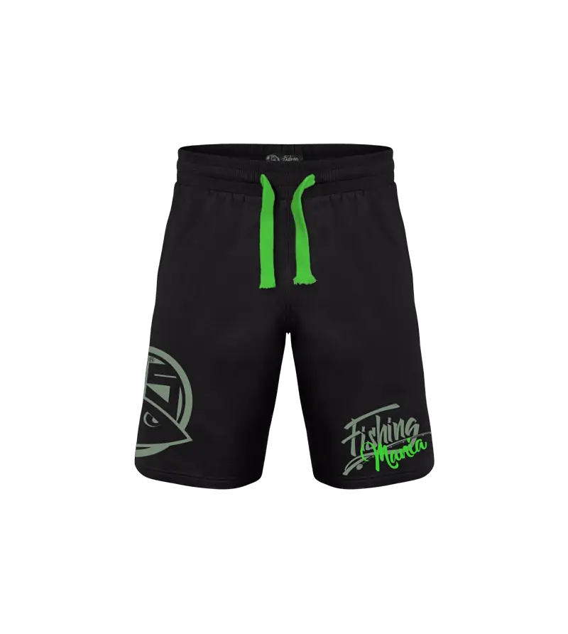Sweatshort Fishing Mania green HS Design Sweatshort Fishing Mania green HS Design