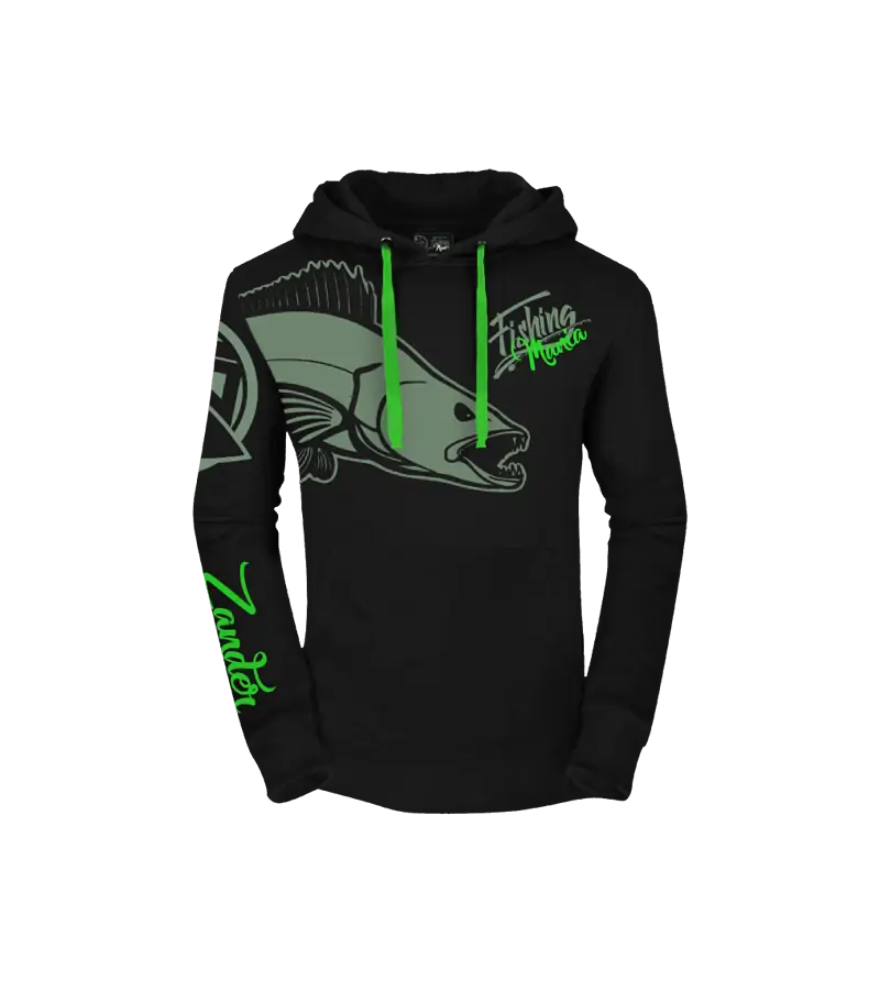 Hoodie Fishing Mania Zander HS Design Hoodie Fishing Mania Zander HS Design