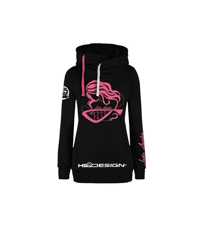 Hoodie Lady Angler HS Design Hoodie Lady Angler HS Design