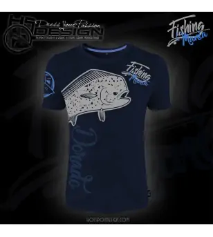 T-shirt Fishing Mania Dorado HS Design