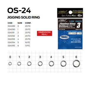 ODZ OS-24 JIGGING SOLID RING