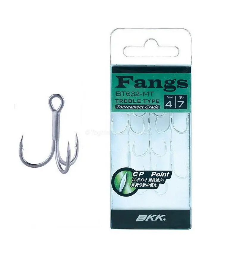 BKK Fangs BT632-MT Treble Hook BKK