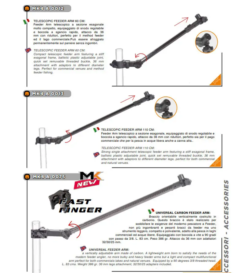 MK4 FEEDER ARMS FAST FINGER MK Quattro