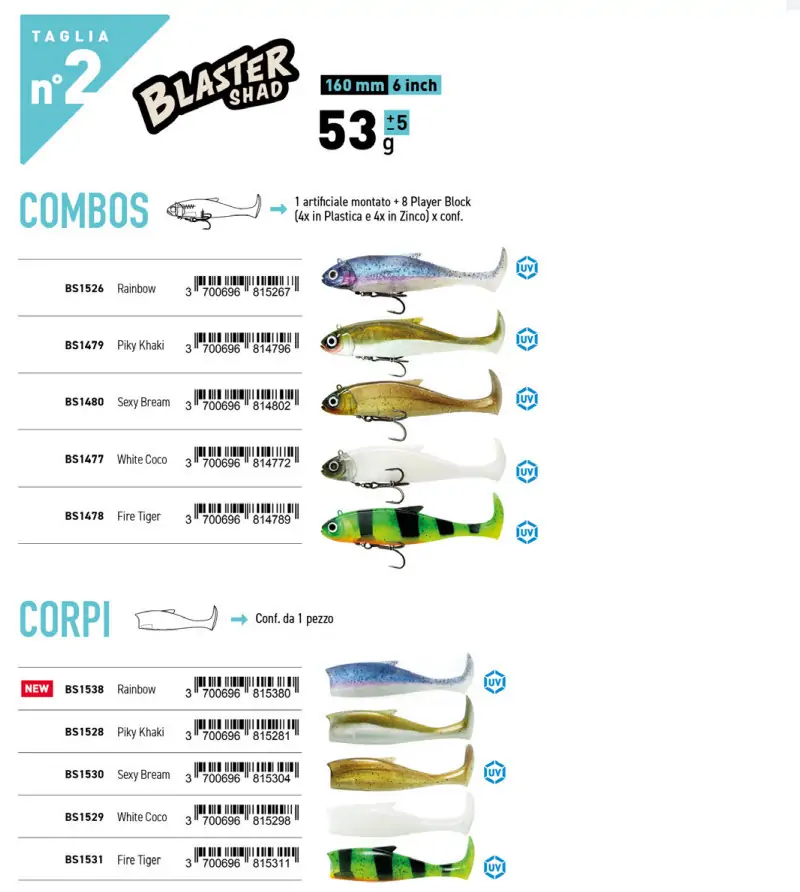 Fiiish Blaster Shad 160 Fiiish