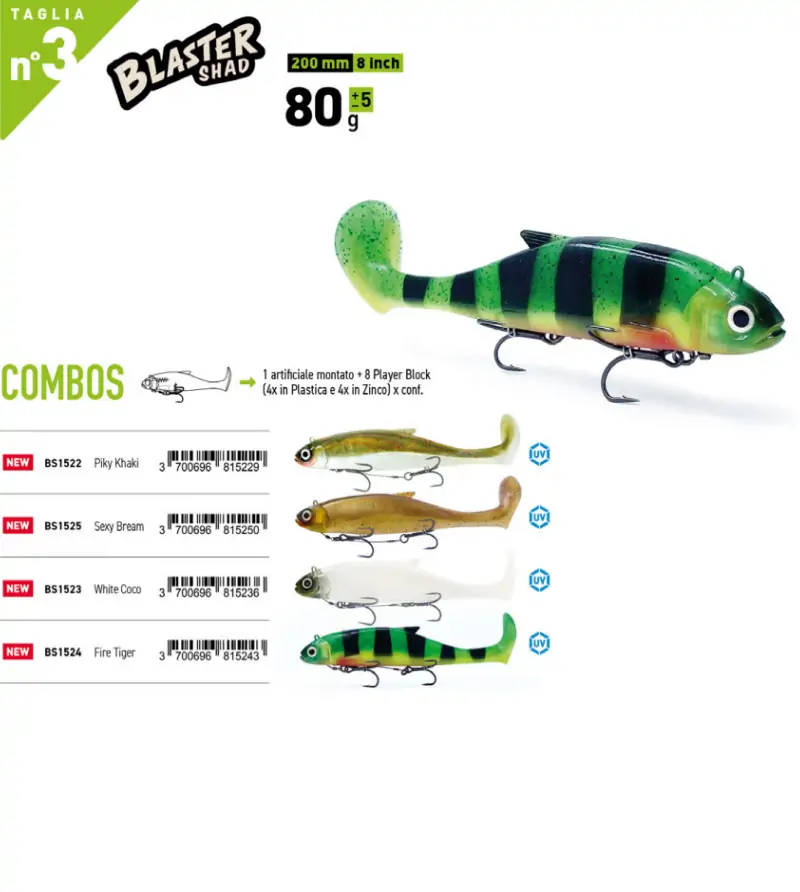 Fiiish Blaster Shad 200 Fiiish Fiiish Blaster Shad 200 Fiiish