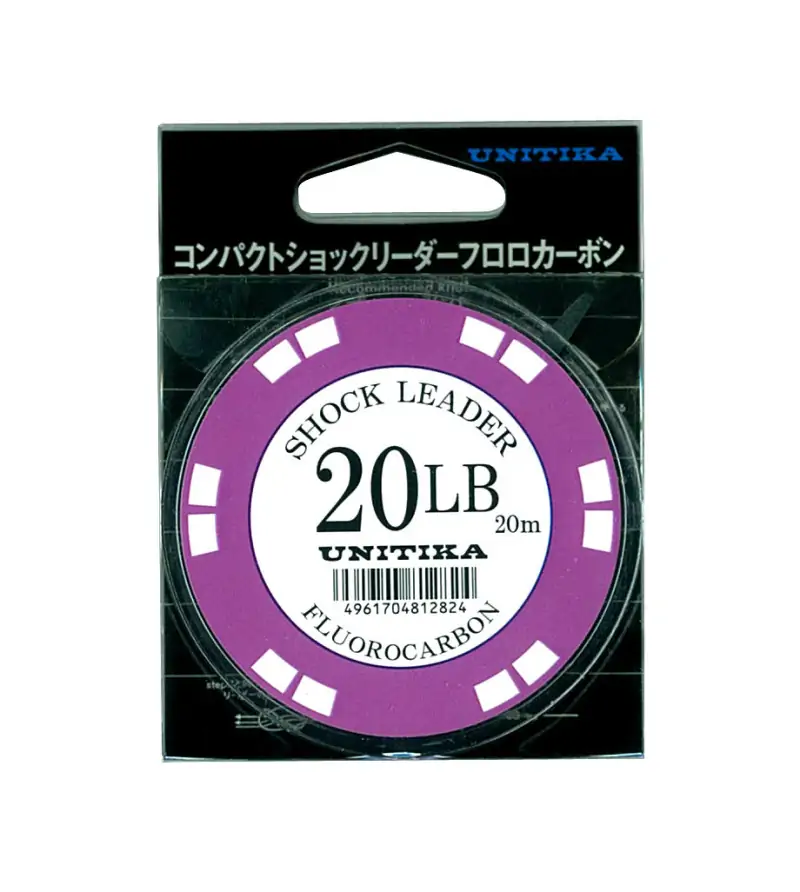 Unitika COMPACT SHOCK LEADER fluorocarbon Unitika Unitika COMPACT SHOCK LEADER fluorocarbon Unitika