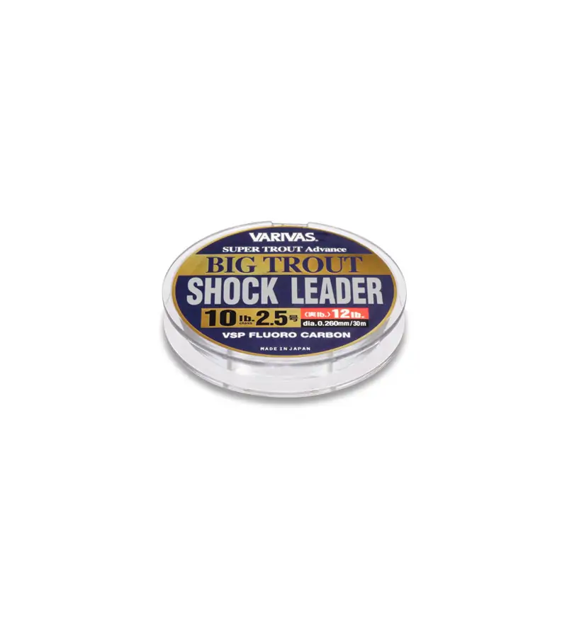 VARIVAS SUPER TROUT ADVANCE BIG TROUT SHOCK LEADER FLUOROCARBON Varivas