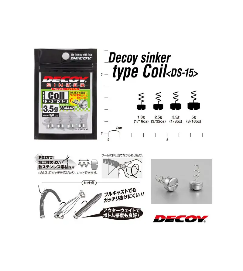 DECOY DS-15 TYPE COIL Decoy DECOY DS-15 TYPE COIL Decoy