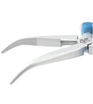 CUDA Titanium Bonded Bent Needle Nose PLIERS