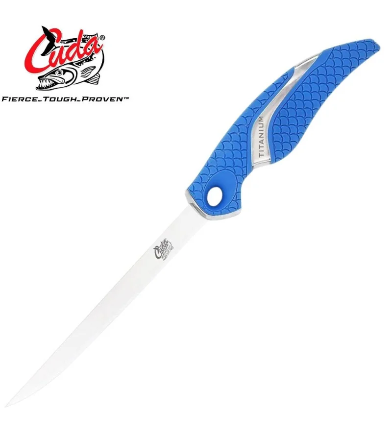 CUDA FLEX FILLET KNIFE TITANIUM 6 Cuda CUDA FLEX FILLET KNIFE TITANIUM 6 Cuda
