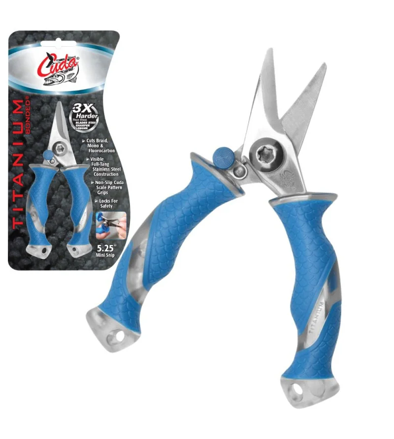 CUDA Fishing Braid Cutters MINI SNIPS Cuda