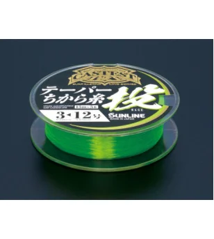 SUNLINE SURF CASTING TAPERED LEADER 15M X5 Sunline