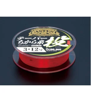 SUNLINE CASTEST TAPERED LEADER RED Sunline