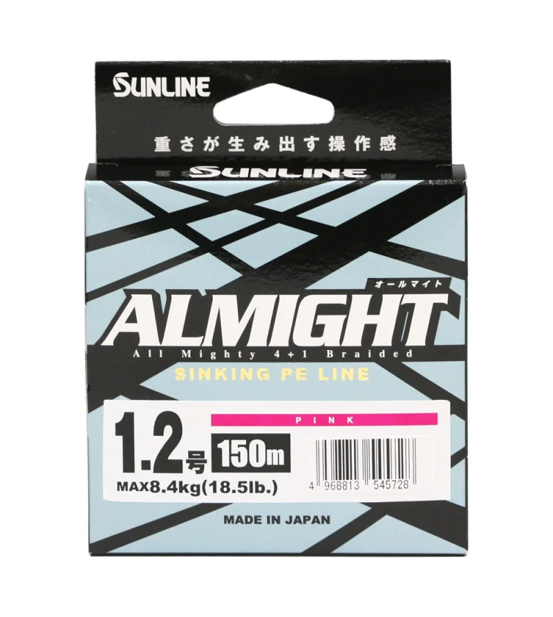 SUNLINE ALMIGHT PINK 150 metri 11 LBS SUNLINE ALMIGHT PINK 150 metri 11 LBS