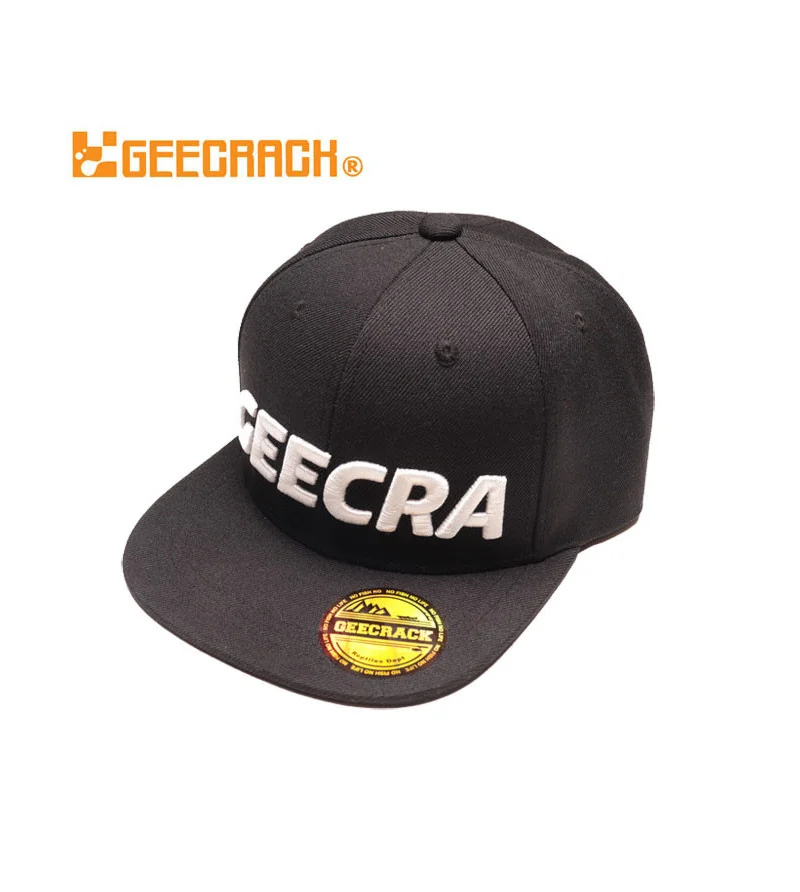 GEECRACK FLAT CAP COL. BLACK GEECRACK FLAT CAP COL. BLACK