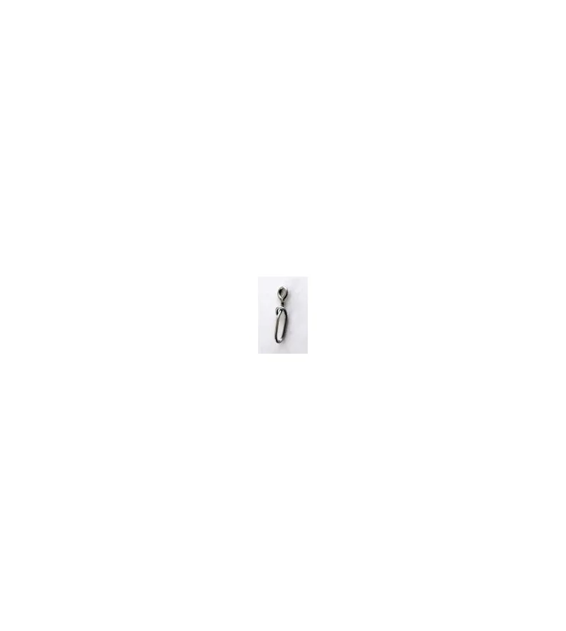 Ten Mouth Cast Snap Nr. 24 Black NT Swivel Ten Mouth Cast Snap Nr. 24 Black NT Swivel