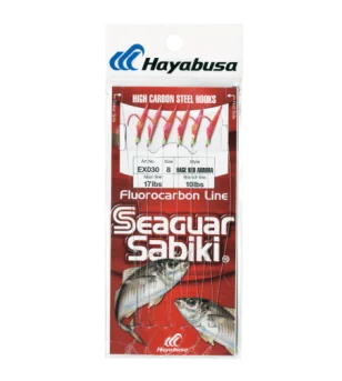 HAYABUSA SABIKI SEAGUAR HAGE-AURORA R DOT 6HOOKS EX031 Hayabusa