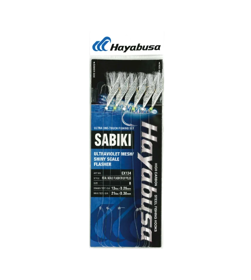 HAYABUSA SABIKI REAL SCALE FLASHER UV PLUS EX134 Hayabusa HAYABUSA SABIKI REAL SCALE FLASHER UV PLUS EX134 Hayabusa