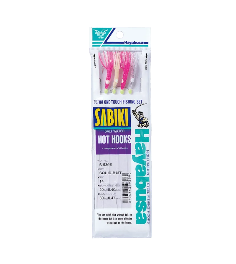 HAYABUSA SABIKI SQUID-BAIT 4HOOKS S530E Hayabusa HAYABUSA SABIKI SQUID-BAIT 4HOOKS S530E Hayabusa