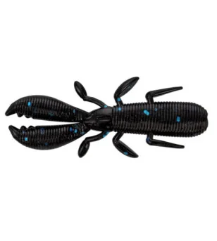 Yamamoto Covert Craw - 2.5" / 021 - BLACK, LARGEBLUE FLAKE
