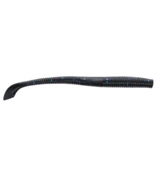 Yamamoto Kut Tail Worm - 4" / 021 - BLACK, LARGEBLUE FLAKE Yamamoto Kut Tail Worm - 4" / 021 - BLACK, LARGEBLUE FLAKE