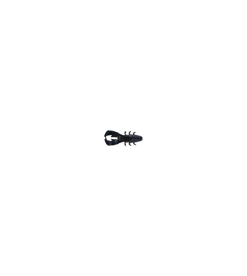 Yamamoto Yama Bug - 021 - BLACK W/LG BLUE FLK Yamamoto Yama Bug - 021 - BLACK W/LG BLUE FLK