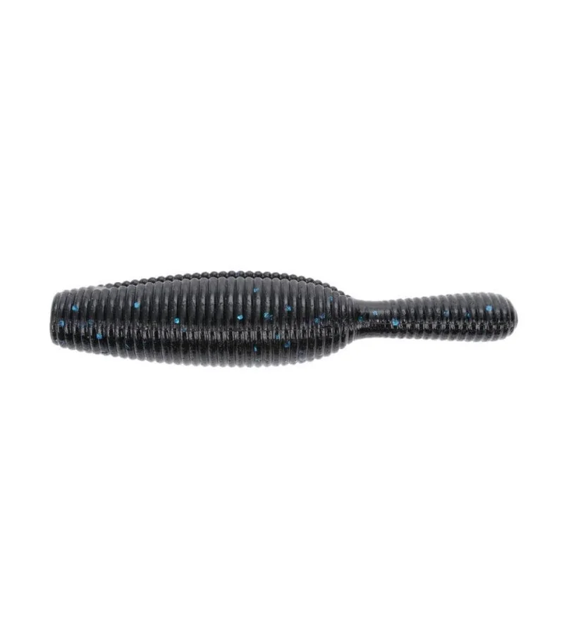 Yamamoto Yamatanuki Heavy Soft Plastic - 4.25" / 021 - BLACK, L Yamamoto Yamatanuki Heavy Soft Plastic - 4.25" / 021 - BLACK, L