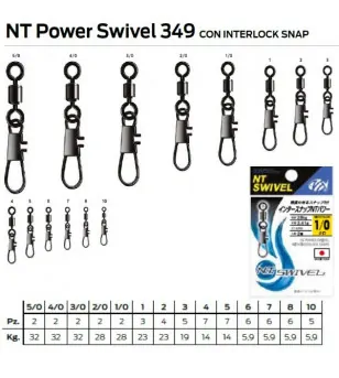 NT POWER SWIVEL INTERLOCK SNAP 349