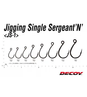 DECOY JS-1 JIGGING SINGLE SERGENT'N