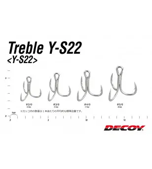 DECOY TREBLE Y-S22